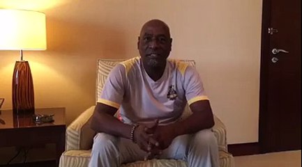 All is well with Sir Vivian Richards