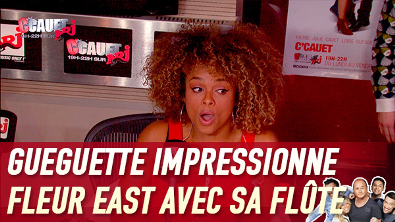 Gueguette impressionne Fleur East avec sa flûte - C'Cauet sur NRJ