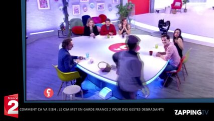 France 2 : La chaîne rappelée à l'ordre par le CSA après des gestes déplacés dans "Comment ça va bien !" (Vidéo)