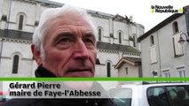 VIDEO : La croix de l'église de Faye-l'Abbesse menace de tomber