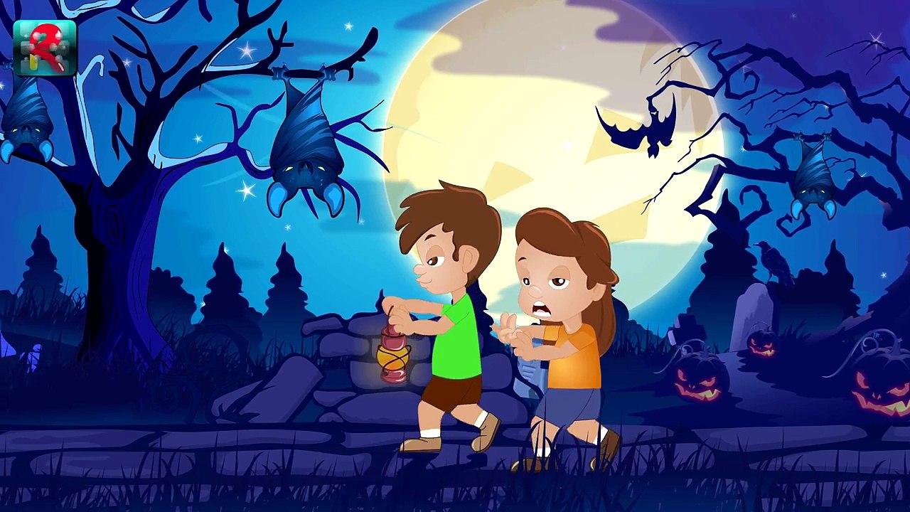 Halloween Night Its Halloween Night Scary Song For Kids Видео