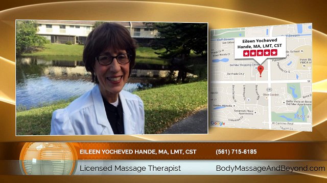 Eileen Yocheved Hande, MA, LMT, CST Of Eileen Yocheved Hande, MA, LMT, CST: Wonderful Tips and Hints On How To Find A Good Generic - NO TOPIC