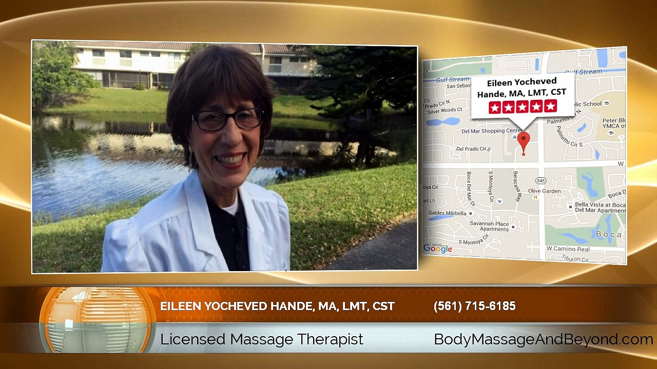 Eileen Yocheved Hande, MA, LMT, CST Of Eileen Yocheved Hande, MA, LMT, CST: Wonderful Tips and Hints On How To Find A Good Generic - NO TOPIC