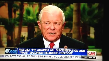 Arizona State Senator Al Melvin cannot honestly answer Anderson Cooper's simple question!