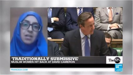 02/18/2016 'Traditionally submissive': Muslim women hit back at David Cameron