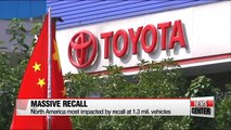 Toyota to recall nearly 3 mln cars over seatbelt issue