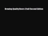 Download Brewing Quality Beers (2nd) Second Edition Ebook Free