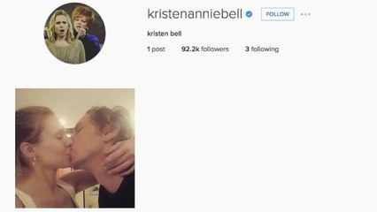 Kristen Bell finally joins Instagram