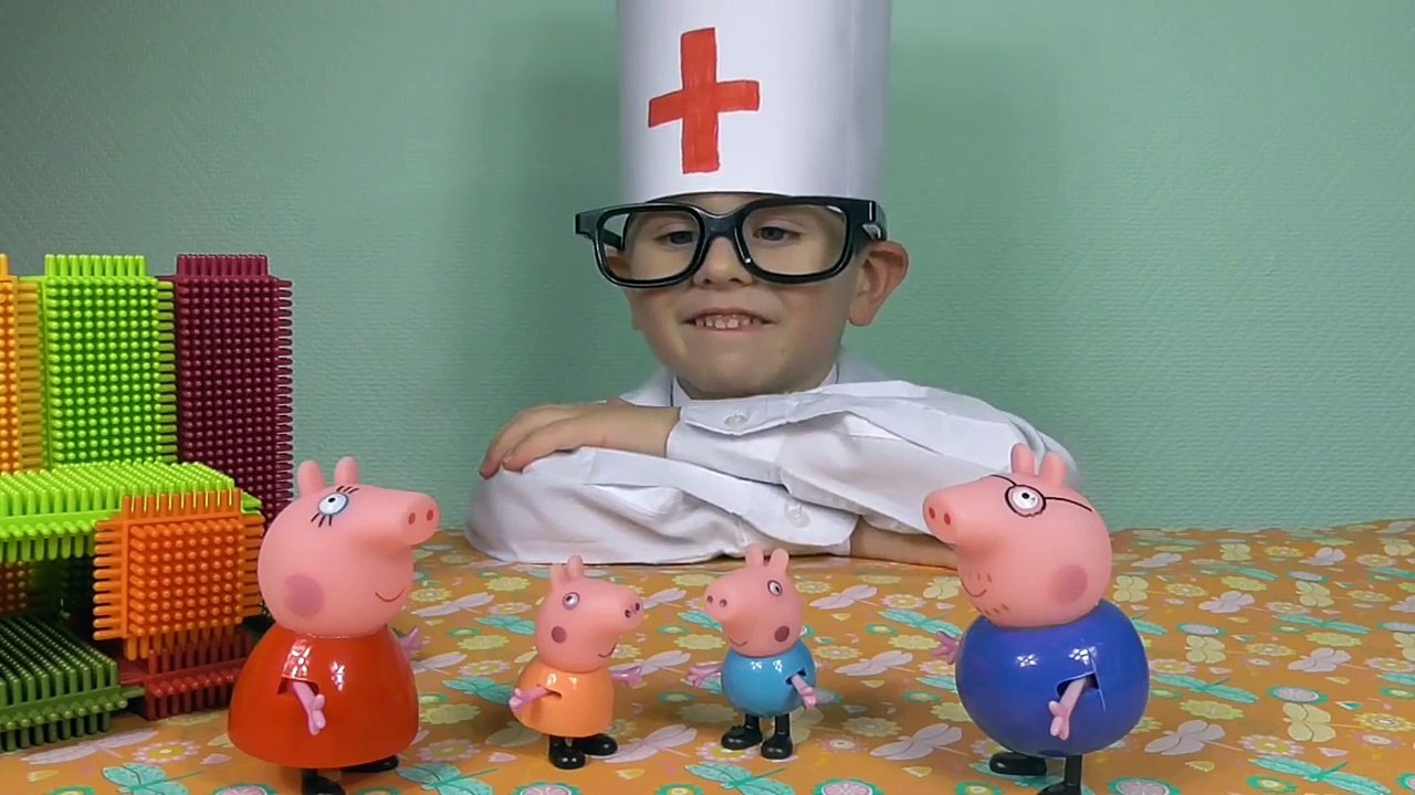 Смотреть Свинка пеппа заболела у Доктора, мультик про свинку Пепу, смотреть свинку пеппу