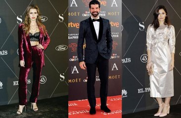 Manuela Vellés y Michelle Calvo coinciden en una fiesta