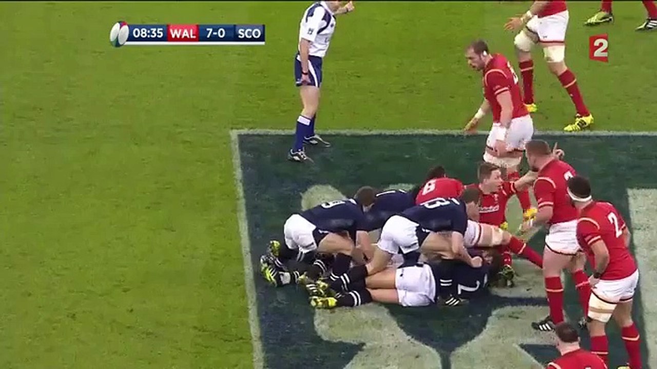 Cas d'arbitrage lors de Pays de Galles vs Ecosse