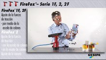 GESIPA FireFox: ajuste de la fuerza de tracción HD (Espanol)