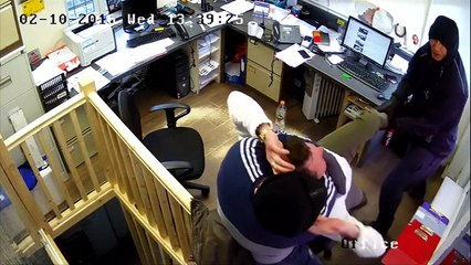 Shocking CCTV of 2 men attacking a man for his £15,000 Rolex