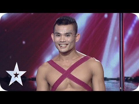 Pole Dance by Junko Agus - AUDITION 4 - Indonesia's Got Talent [HD]