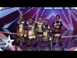 Too Bad, The Judges Not Too Interested by These Robotic Dancer-AUDITION 4-Indonesia's Got Talent[HD]