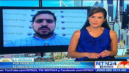 Hay que es explicarle a la gente que la gasolina sigue siendo muy económica: experto sobre aumento del combustible en Vz