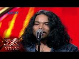 YEFTA RICHAEL - WISH YOU WERE HERE (Pink Floyd) - The Chairs 1 - X Factor Indonesia 2015