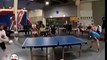 Funny Videos Crazy Table Tennis With Head (Funny Videos 720p)