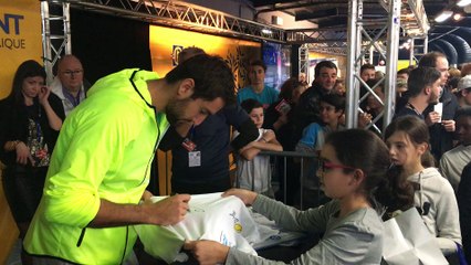 Marin Cilic en dédicace à l'Open 13 Provence