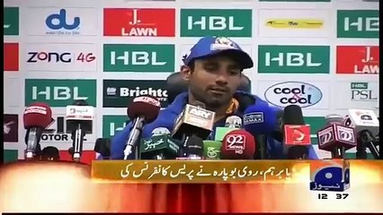 We do not capable of reaching the qualifying final - Ravi buparh team of Karachi Kings and criticized Malik