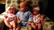 Adorably Confused Baby Meets His Twins For The First Time
