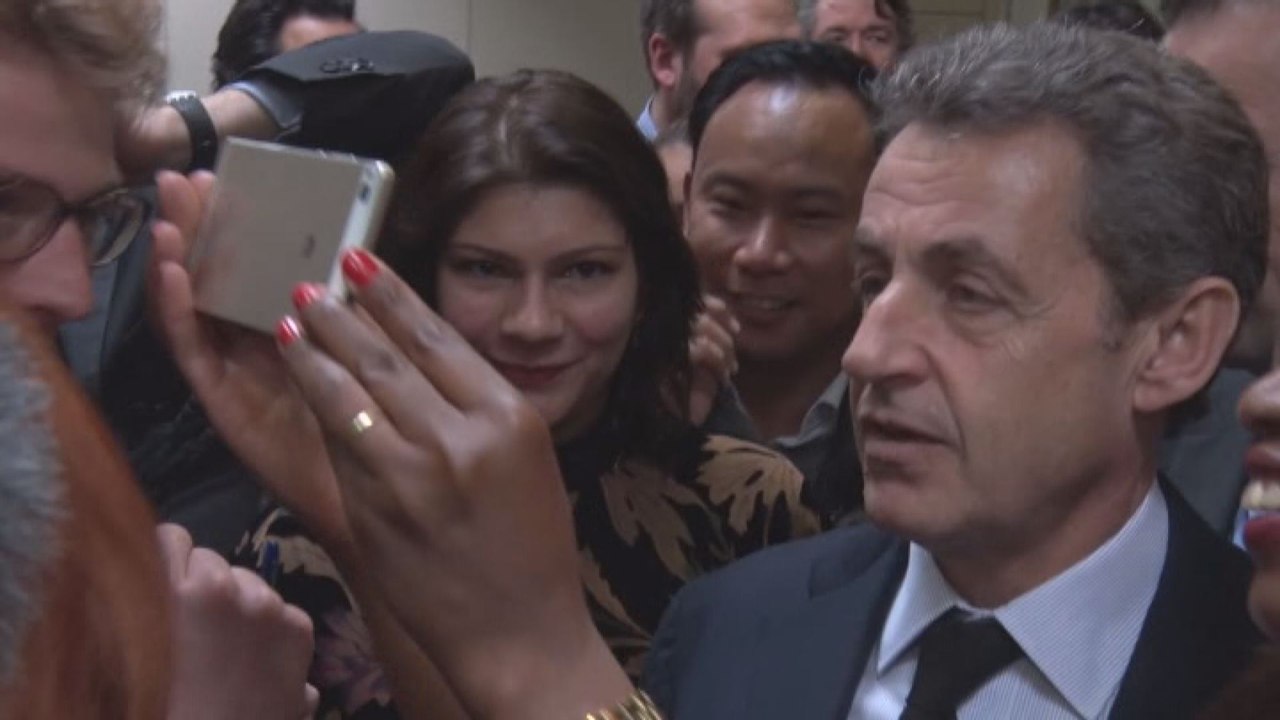 Nicolas Sarkozy à Bruxelles pour parler de son livre, pas de sa mise en examen