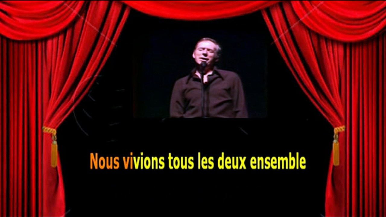 Karaoké Yves Montand - Les feuilles mortes