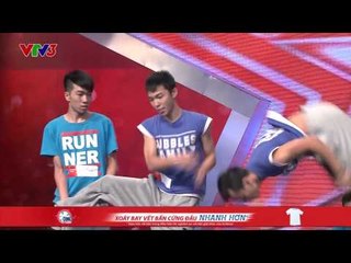 Vietnam's Got Talent 2014 - Parkour - TẬP 04 - Nhóm Gia Đình Bong Bóng