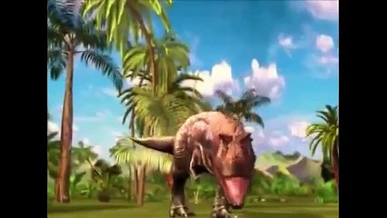 Карнотавр Динозавры Мультфильм для детей