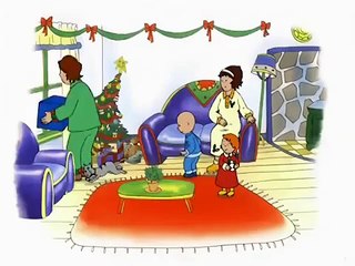 Caillou Christmas Morning -- Holiday Video Photo Album