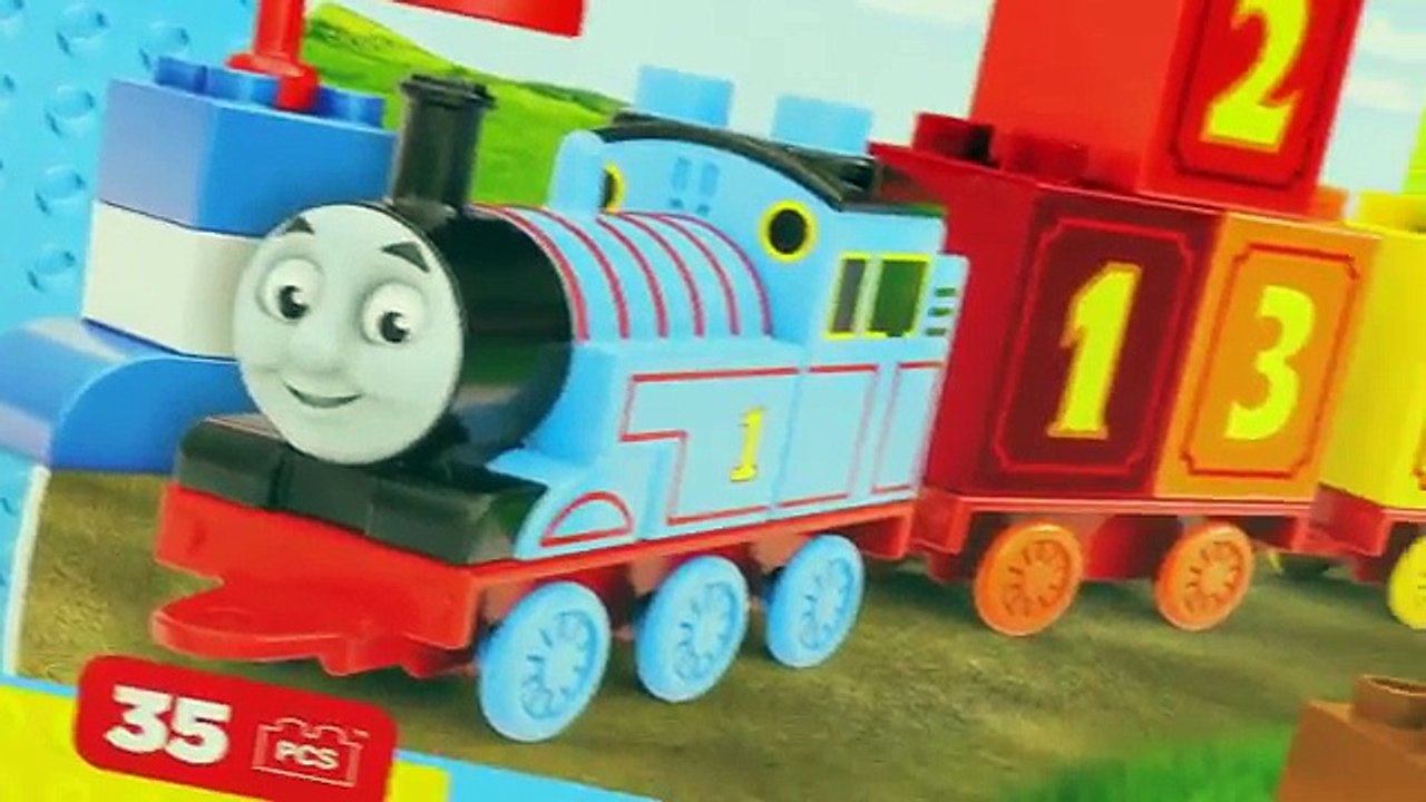Thomas And Friends Learning Numbers with Mega Bloks playset Crane Thomas The Train