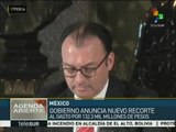 México recortará 132.3 mil mdp en su presupuesto