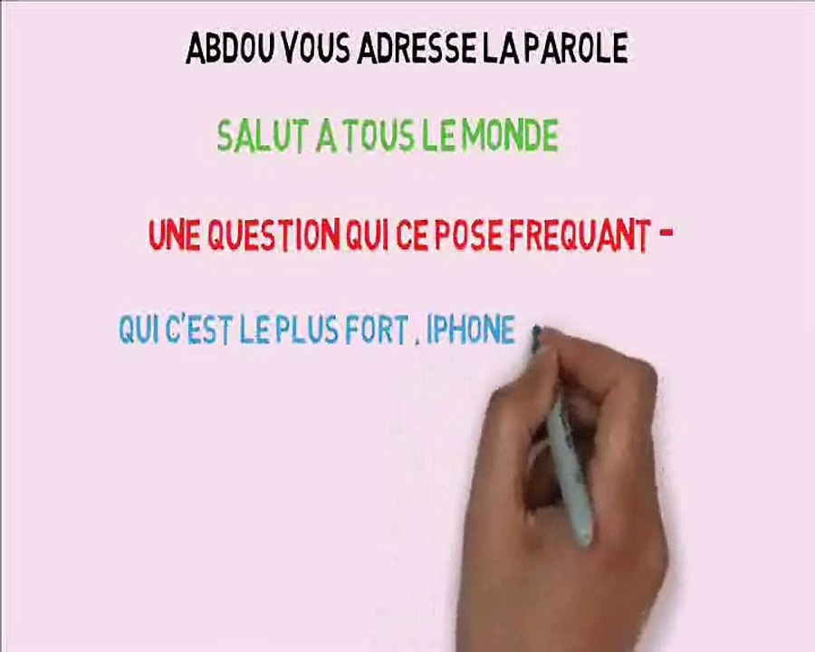 Samsung et Iphone
