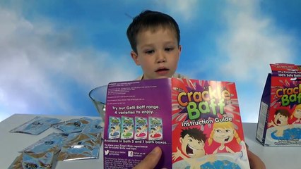 Крэкл Бафф испорченный ёмкость с шипучей смесью и сюрпризы игрушки Surprise toys in a Cracle Baff