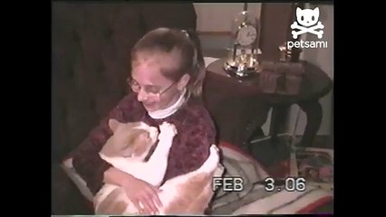 Cat thinks nine year old girl is her mother