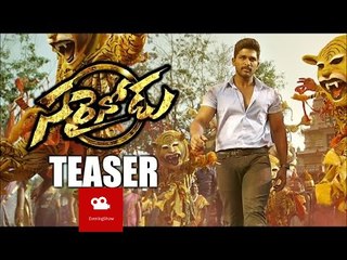 Allu Arjun's Sarrainodu Teaser - EveningShow.in