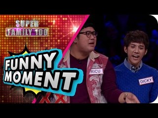 Gara-Gara Tulang, Dicky Prasetya & Ricky Cuaca Berantem! - Super Family 100