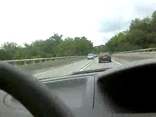 Petage de plomb en voiture dans les bouchons