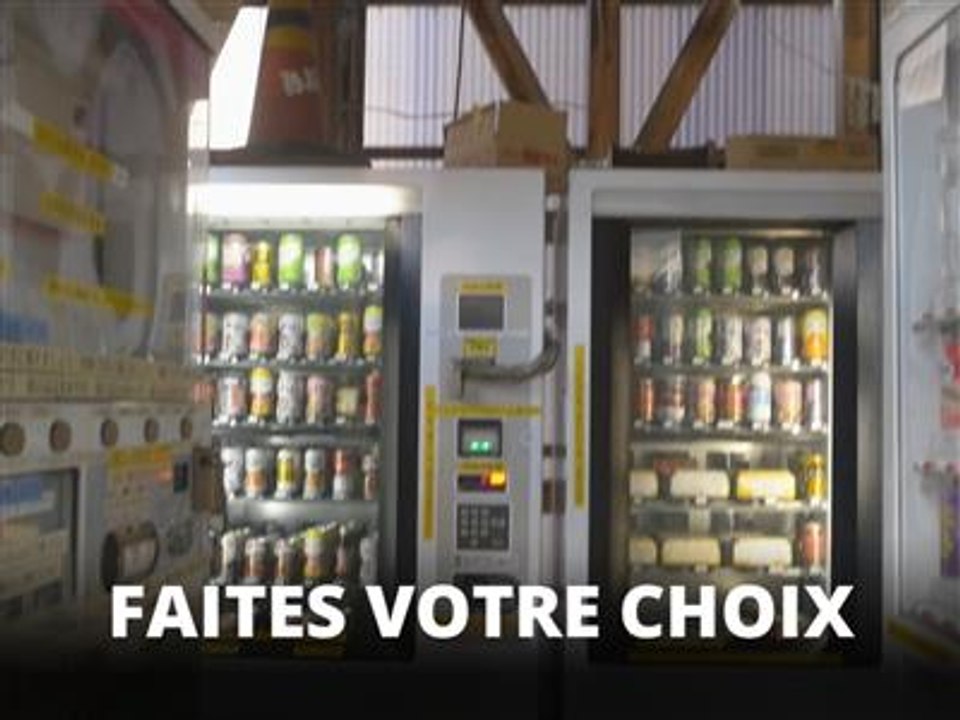 Au Japon, les distributeurs automatiques sont atypiques