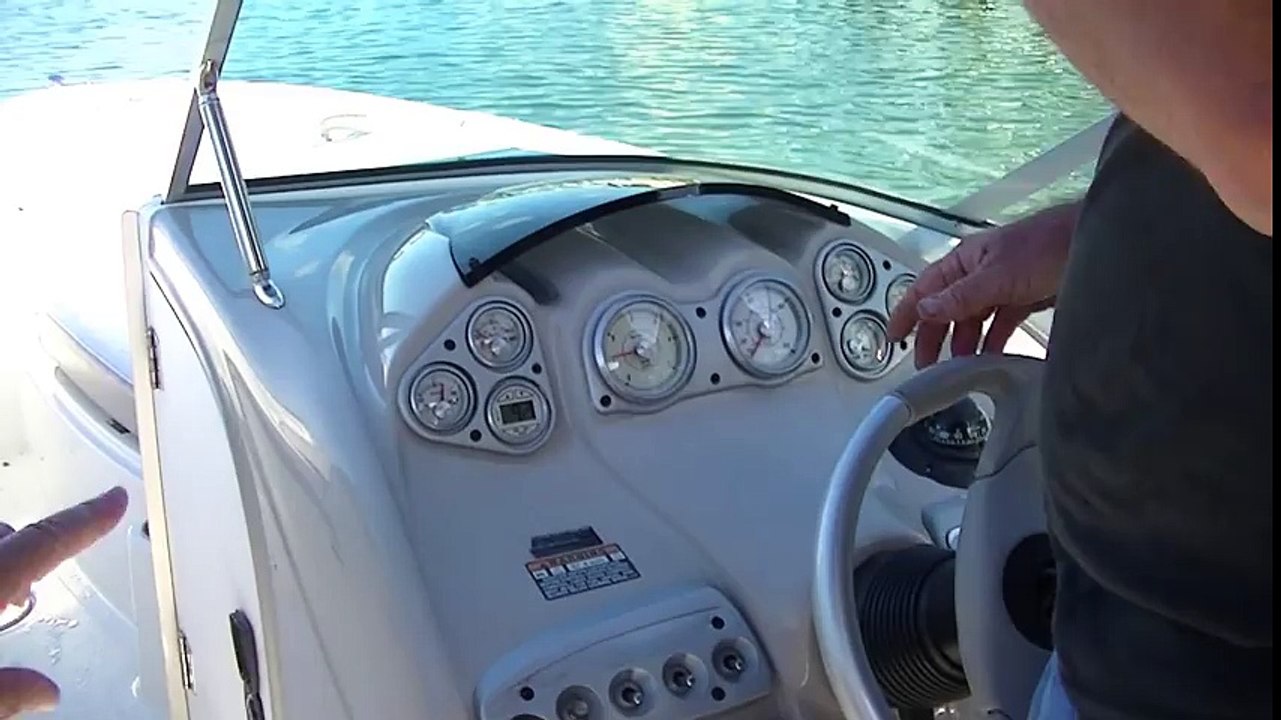 Boat test drive -