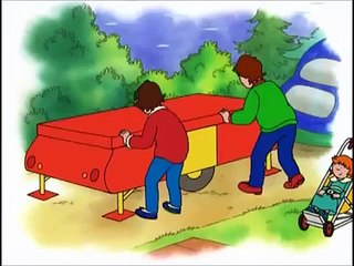 Caillou en Español - Nos vamos de camping