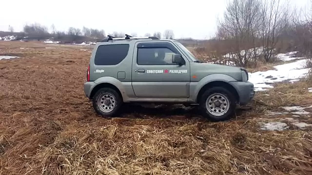Suzuki Jimny off road 4x4 test drive