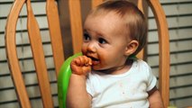 Baby Sneezes Out Spaghetti