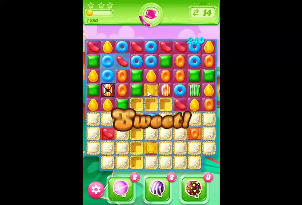 Candy Crush Jelly Saga  Level 38
