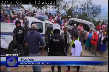 Casi linchados en Azuay
