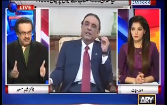 PPP aur Zardari ne Nawaz Shareef ki Government nahi bachai, bus unhain establishment se ishara nahi mila - Shahid Masood
