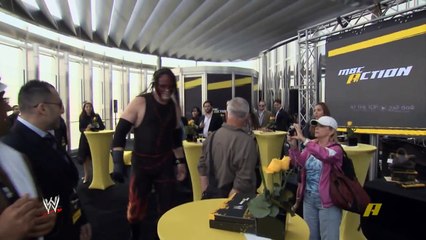 John Cena and Kane clash in Dubai during a press conference