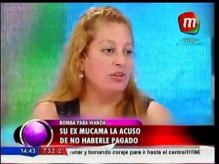 La ex empleada de Wanda Nara la acusa de no pagarle