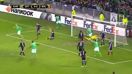 Bayal Sall Goal HD - Saint-Étienne 1-0 Basel 18.02.2016