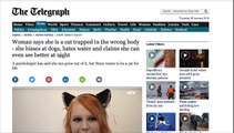 TRANS-SPECIES - Woman Believes Shes a Cat Born in Human Body